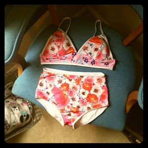 Womens High Wasited Bikini